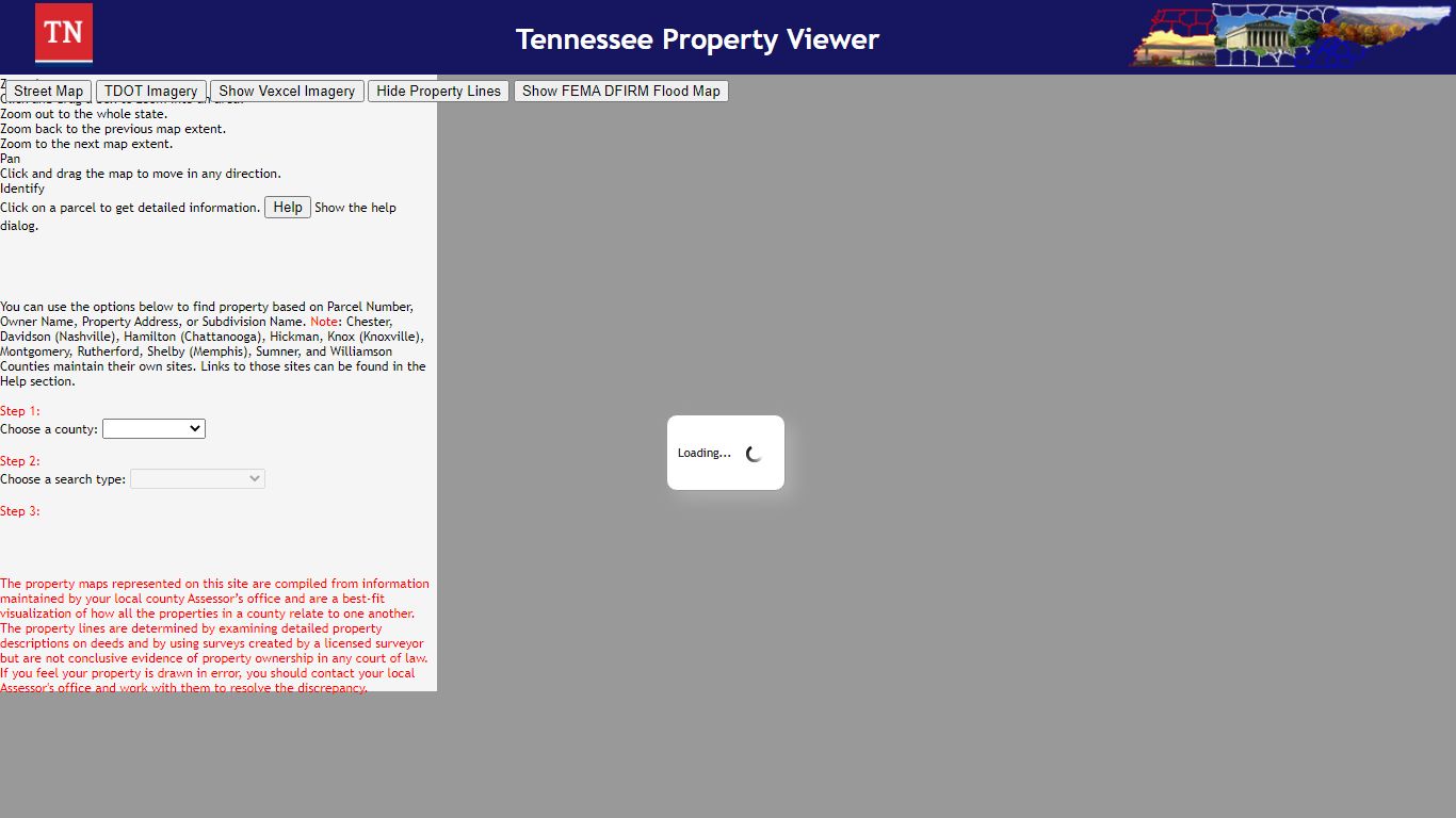 TN Property Viewer - Tennessee